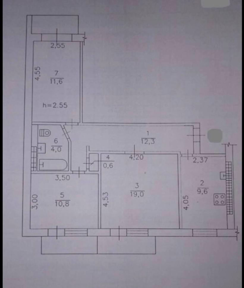 Продается 3 - х комнатная квартира, Куприна 34