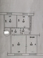 Продается 3 - х комнатная квартира, Горгаи арт 3642