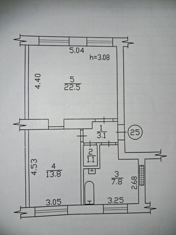 Продается 2 - х комнатная квартира, ул. Арктики арт 3309