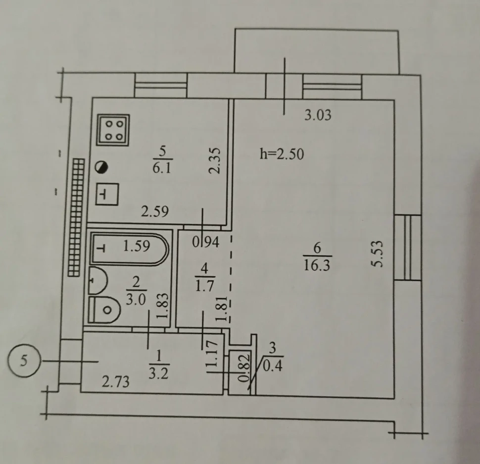Продается 1 комнатная квартира, ул. Университетская Дом 102, арт. 5253