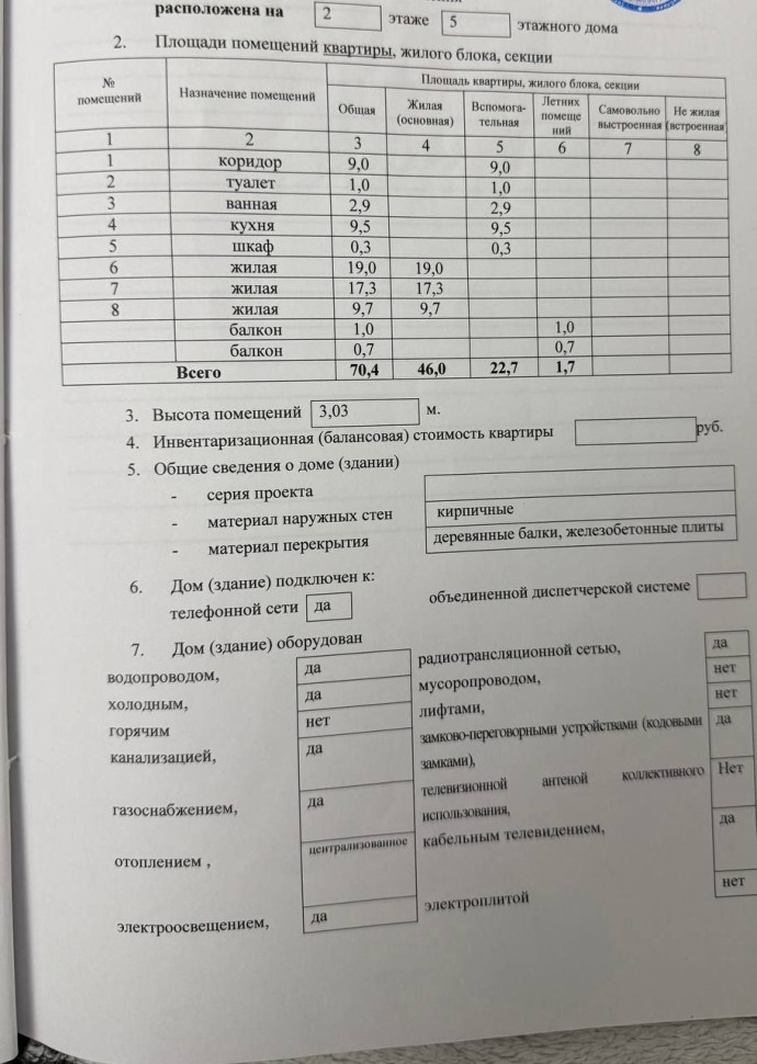 Продается 3 - х комнатная квартира, бульвар Пушкина, арт. 5348