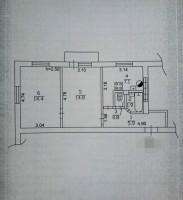 Продается 2 - х комнатная квартира, пр.-т Гурова, ориентир пл. Конституции, арт. 4914