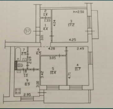Продается 3-х комнатная квартира, ул. Прожекторная, арт. 4711