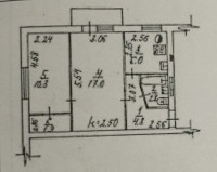Продается 2 - х комнатная квартира, ул. Короленко (Моспино) арт 3088