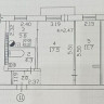 Продается 2 - х комнатная квартира, ул. Багратиона арт 4201